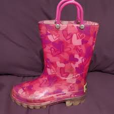 Western Chief Shoes Little Girls Light Up Rain Boots Sz 9 Poshmark