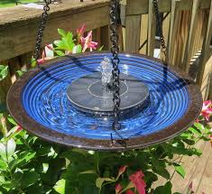 Solar Hanging Bird Bath Solar Fountain Solar Bird Bath Solar Powered Fountain