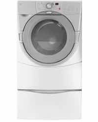 Unplug the washer and remove the access panel on the front bottom of the washer, its held on by three screws on the bottom of the panel. Whirlpool Duet Front Load Washer Guide