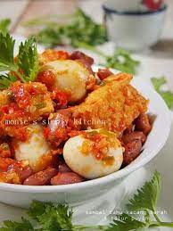 Sambal Kacang Merah Telur Puyuh Kacang Merah Resep Masakan Resep Masakan Indonesia