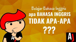 Bahasa inggris senin adalah monday. Bahasa Inggrisnya Saya Tidak Apa Apa Youtube