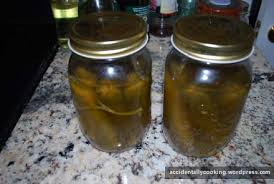 A pinch of cumin seed fill the jar with water to the top, making sure everything is covered. Half Sour And Full Sour Pickles Accidentally Cooking