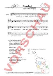 Www Unterrichtsmaterial Ch Musik Singen Lieder Elmarlied Arbeitsblatter Lektionsreihen Nachhilfe Material Prufungen Lern Lieder Musik Kinder Lied
