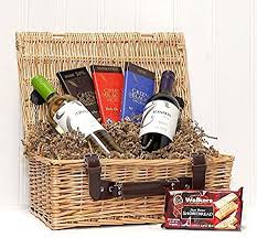 #giftbaskets #birthday #gift #giftideas #present #anniversarygifts. Wine Chocolate Indulgence Hamper Luxury Wicker Gift Basket Includes 750ml Tonada Sauvignon Wine 750ml Tonada Merlot Wine Gift Ideas For Fathers Day Mothers Day Valentines Presents Birthday Men Him Dad Her Mum Thank You Wedding Anniversary