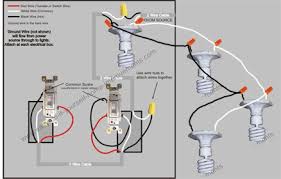 The following wiring diagram shows that how to wire a pilot light gfci with other protected pilot light switches. Multiple Recessed Lights On Two 3 Way Switches Diy Home Improvement Forum