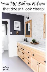 You can choose from the simple addition of furniture to spice up, or you want to do something greater. 1000 Diy Bathroom Makeover That Doesn T Look Cheap Noting Grace
