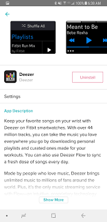 Cleared and available starting in october, fitbit is bringing our most advanced heart health technology right to your wrist with a compatible ecg app on the fitbit sense. Solved Deleting Deezer And Pandora Fitbit Community