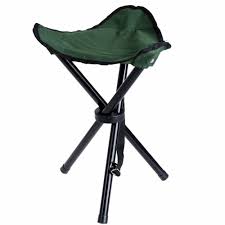 Portable Outdoor Camping Tripod Folding Stool Foldable Three Legged Ultralight Chairs Fishing Hiking Picnic Chair 3 C Picnic Chairs Folding Stool Camping Stool