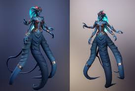 Artstation Queen Azshara World Of Warcraft Fanart 3d E Art World Of Warcraft Fan Art Art