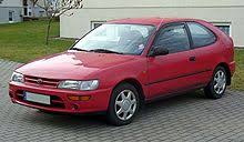 Toyota corolla seca 1999,2292 newcastle 2017 toyota corolla ascent zre182r cvt hatchback(wovr+stat) body type: Toyota Corolla E100 Wikipedia
