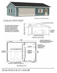 Garage Plans Industrial Garage Other By Behm Design Houzz Ie