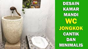 Desain kamar mandi ini juga multi fungsi. Desain Kamar Mandi Wc Jongkok Cantik Minimalis Dan Sederhana Youtube