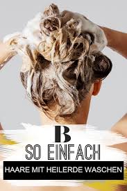 Haare Mit Heilerde Waschen So Einfach Geht S In 2020 Heilerde Haare Pflegen Shampoo Fur Lockiges Haar