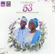 Pastor leke and dare adeboye be sons of di ogbonge general overseer of di redeemed christian church. Pastor E A Adeboye And Wife Celebrate 53rd Wedding Anniversary Latestnaija Com