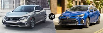 In 2020, there are a few changes made to the lx, ex, and touring trims. 2019 Honda Civic Vs 2019 Toyota Corolla