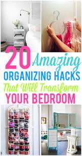Et ready for bedroom organization hacks for small bedrooms! 20 Amazing Organization Hacks That Will Transform Your Bedroom Organization Obsessed