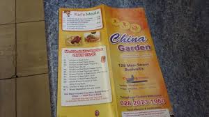 China Garden Picture Of China Garden Bushmills Tripadvisor