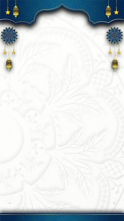 Islamic blue background
