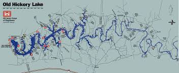 Nashville District Locations Lakes Old Hickory Lake Maps