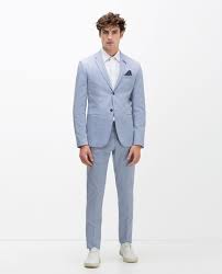 Fit best man suit wedding mens suits bridegroom classic groom tuxedos groomsmen shawl lapel vent slim suits jacket+pants+vest tailcoat suit men suits beach suit wedding groom wear 2 piece suits for men luxury 2 button suits wedding dinner party wear men sky blue classic suits. Wollanzug In Himmelblau Anzuge Herren Light Blue Suit Suits Zara Suits