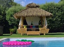 gazebo en bambou l hydile paillote bambou gazebo creation de terrasse