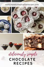 Deliciously Simple Chocolate Recipes It S Not Complicated Recipes Valentinesday Choco Chocolate Recipes Sour Cream Chocolate Cake Chocolate Dessert Recipes