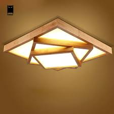 Great for a layered dessert for the home pinterest bahia. Led Square Big Oak Wood Acrylic Ceiling Light Fixture Nordic Japan Style Plafon Lamp Luminaria Foyer Living Room Bedroom Kitchen Plafon Lamp Ceiling Light Fixtureliving Room Aliexpress