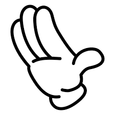 Cartoon Hand Palm Ad Cartoon Palm Hand Hand Palm Cartoon Graphic Image
