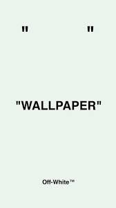Off White On In 2019 Wallpapers White Wallpaper For Iphone Wallpaper Off White White Wallpaper