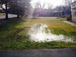 Yard flooding pools of water french drains doityourself. Yard Flooding Pools Of Water French Drains Doityourself Com Community Forums