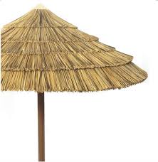 Maybe you would like to learn more about one of these? Synthetic Thatch Stepped Reed Umbrellas