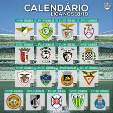 Calendários de todas as equipas da liga portuguesa 2020/21belenenses sad, 00:10 sl benfica , 02:22boavista fc, 05:10cd tondela, 07:48sc farense. Sorteio Liga Nos 2019 Como Calcular Valor Patrimonial De Um Imovel