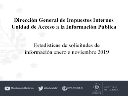 Y novedades en nuestras redes sociales: Direccin General De Impuestos Internos Unidad De Acceso