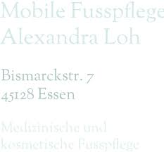 Fusspflege Alexandra Loh