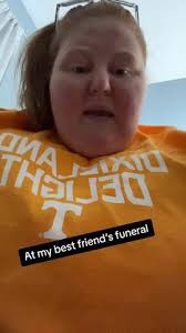 Talking to Bestie in Coffin Pam Drew