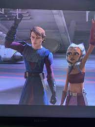 I recently started watching Clone Wars, partly because I heard what a great  character Ahsoka Tano is. So far no explanation why Anakin (and literally  every other male Jedi) gets to wear