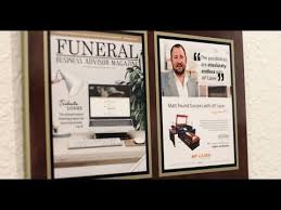 Ap Lazer Customer Spotlight Matt Buxton Of Buxton And Bass Funeral Home Youtube Etching Machine Funeral Home Laser Engraving Machine