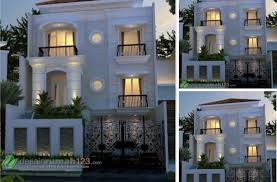 Maybe you would like to learn more about one of these? Desain Rumah Klasik Modern 3 Lantai Di Lahan 10 X 21 M2