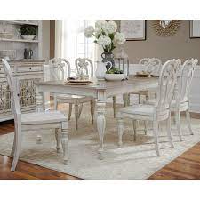 Magnolia Manor Dining Opt 7 Piece Rectangular Table Set By Liberty Furniture At Bullard Furniture Muebles De Lujo Comedor Shabby Chic Muebles Shabby Chic