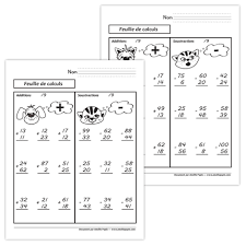 Maybe you would like to learn more about one of these? Feuille De Calculs Calcul Activites Mathematiques Mathematiques
