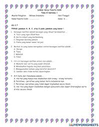 Makalah bahasa indonesia karangan ilmiah & non ilmiah disusun oleh : Lkpd 1 Bi Tema 8 Kd 3 7 Worksheet