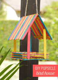 Popsicle Stick Bird Feeder