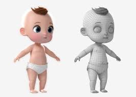 Cartoon Family Rigged V4 3d Model Family Cartoon Baby Cartoon Happy Cartoon