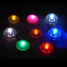 Fastengle Pet Dog Led Collar Lights Pendant Clip On Circular Collar Anti Lost Blinking Collar Lights Led Go Anywhere Light Outdoor Led Pendant Light 8 Color 3 Flashing Modes Fastengle