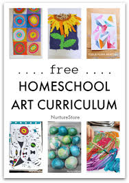 A Year Of Free Homeschool Art Lessons Nurturestore In 2020 Homeschool Art Lesson Homeschool Art Homeschool Art Projects