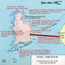 The macedonian army was unable to capture the city, which was a strategic coastal base on the mediterranean sea, through conventional means because it was on an island and had walls right up to the sea. 15 City Of Tyre Ideas City Tire Phoenicia