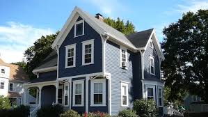 dark blue blue cape cod house google search outside house paint house painting cost house paint exterior dark blue blue cape cod house google