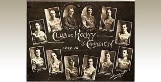 Les canadiens was the original name of the montreal canadiens professional ice hockey team in the national hockey association (nha), as used in the 1910 season. This Day In Hockey History December 4 1909 Les Canadiens Commencent The Pink Puck