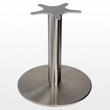 Pied De Table Central Look Inox Pizza Cutter Table Kitchen