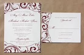 Burgundy Swirl Pattern Wedding Invitations By Emdotzee Designs Wedding Invitations Wedding Frames Invitations